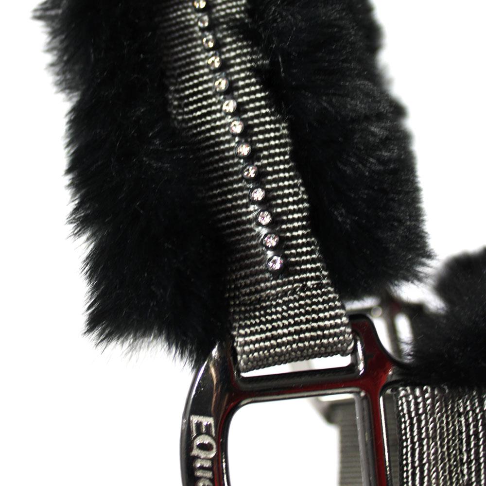 EQUEST Halfter Vario Illusion Crystal | Black finish