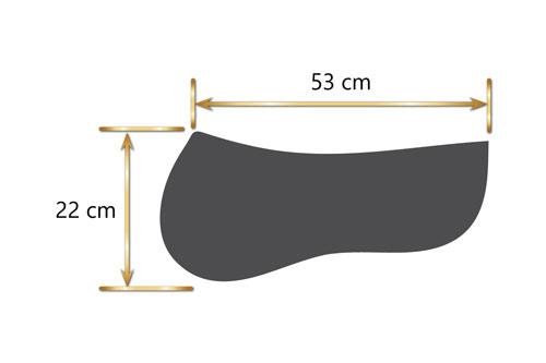 EQUEST EQ Gel Pad Comfort | Einheitsgröße