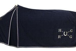 Alternative view of EQUEST Abschwitzdecke Alpha Fleece HugRug | mit Gehfalte und Magnet
