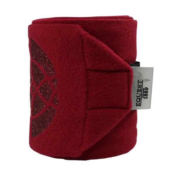 EQUEST Bandage Alpha Fleece | Royal Glitter | 2er Set – Bild 8