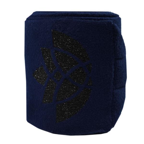 EQUEST Bandage Alpha Fleece | Royal Glitter | 2er Set – Bild 2