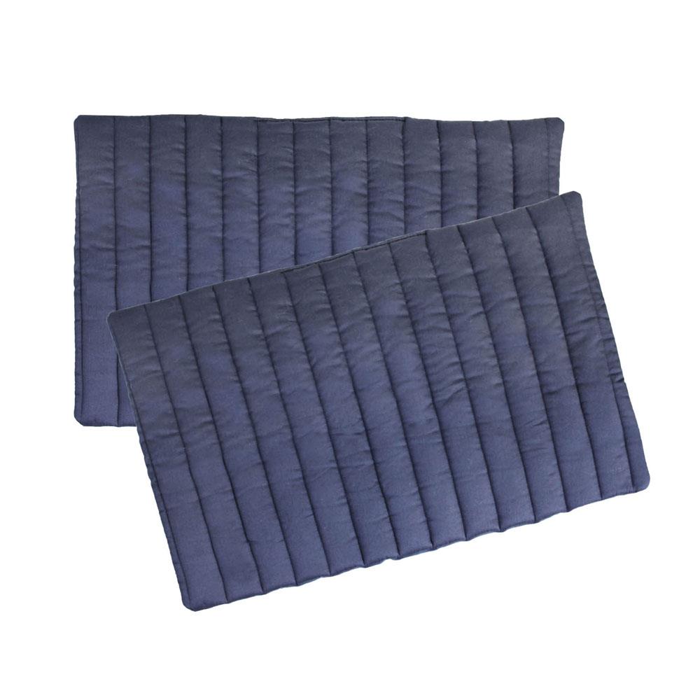 EQUEST Bandagenkissen Cotton Line 2er Set 50×70 cm