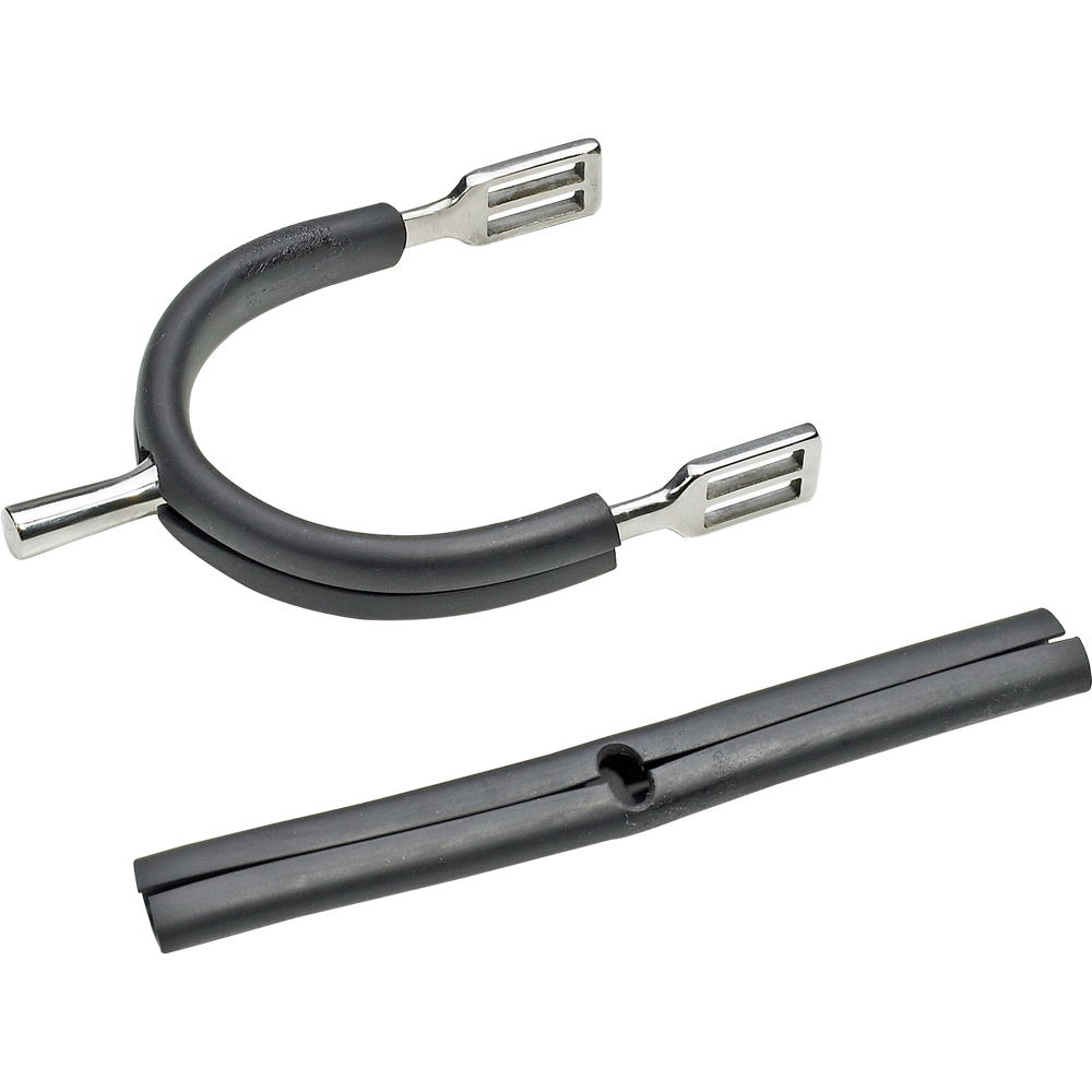 BUSSE Sporenschoner Gummi Schwarz Standard (Paar)