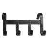 Waldhausen Trensenhalter 4 Haken Metall Schwarz