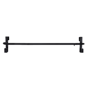Waldhausen Deckenträger ausziehbar Metall Schwarz (65-90 cm)