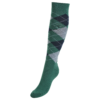 BUSSE Reitsocken COMFORT-KARO III Silver Pine / Grey / Navy 43-46