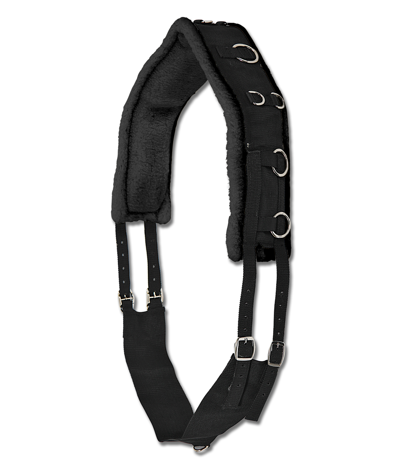 Waldhausen Longiergurt Schwarz Pony