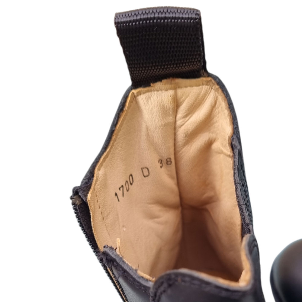 Leder Stiefelette Exclusiv Sidezip