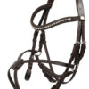 Hans Melzer Trense Calgary mexikanisches Reithalfter braun/silber pony Hans Melzer Trense Calgary mexikanisches Reithalfter braun/silber pony
