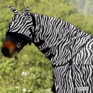Waldhausen Fliegenhalsdecke Zebra WB